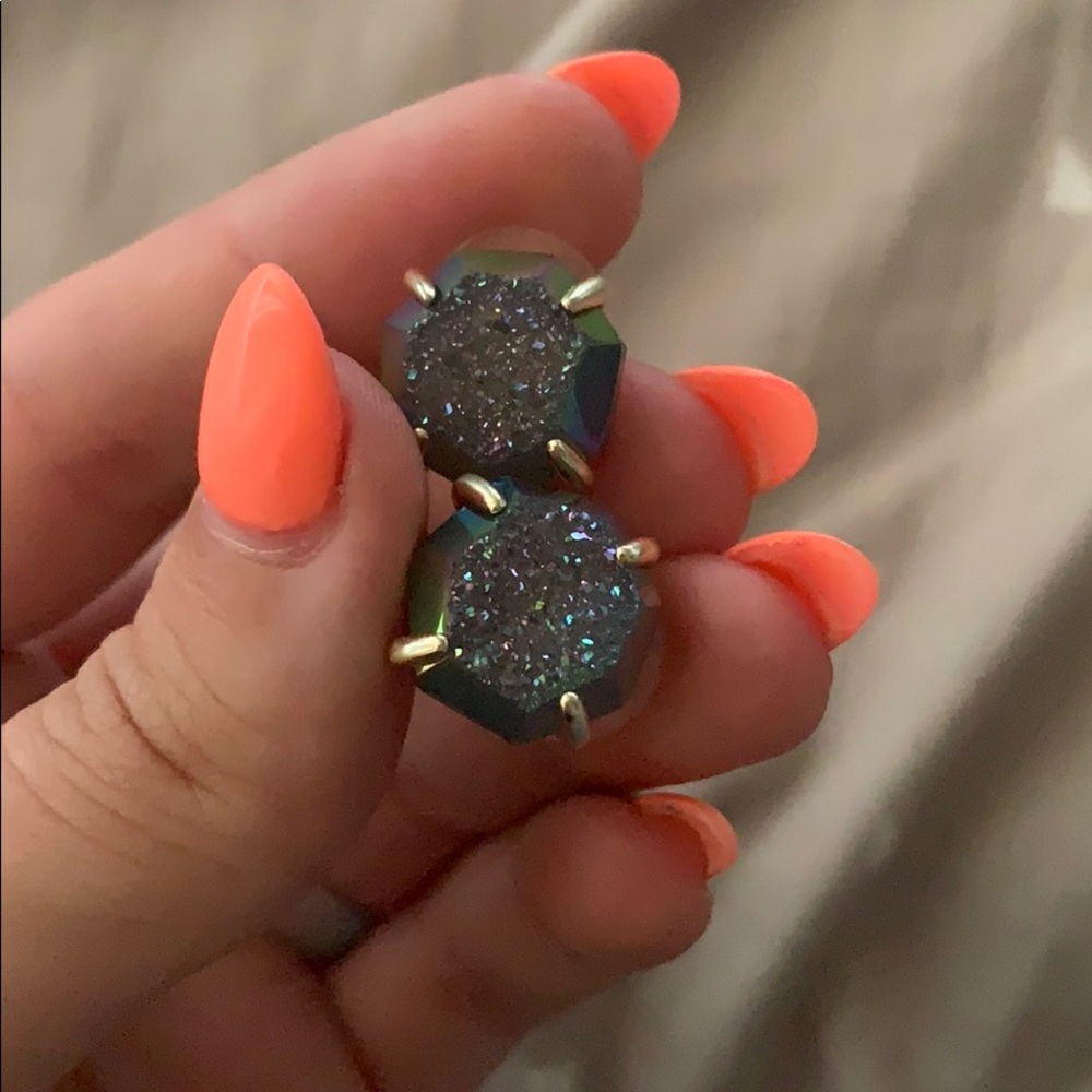 Kendra Scott Ryan stud druzy earrings